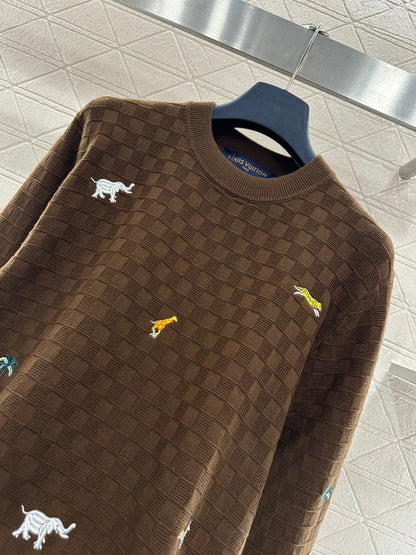 Embroidered Sweater
