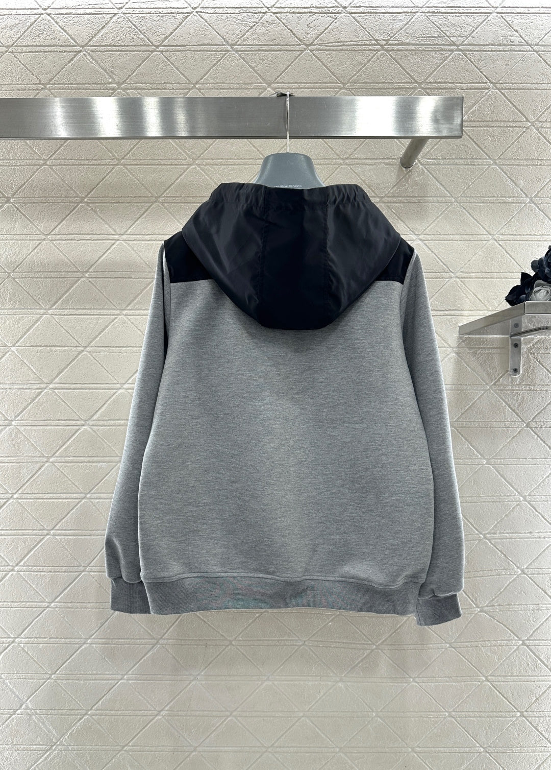 Color Block Logo Hoodie