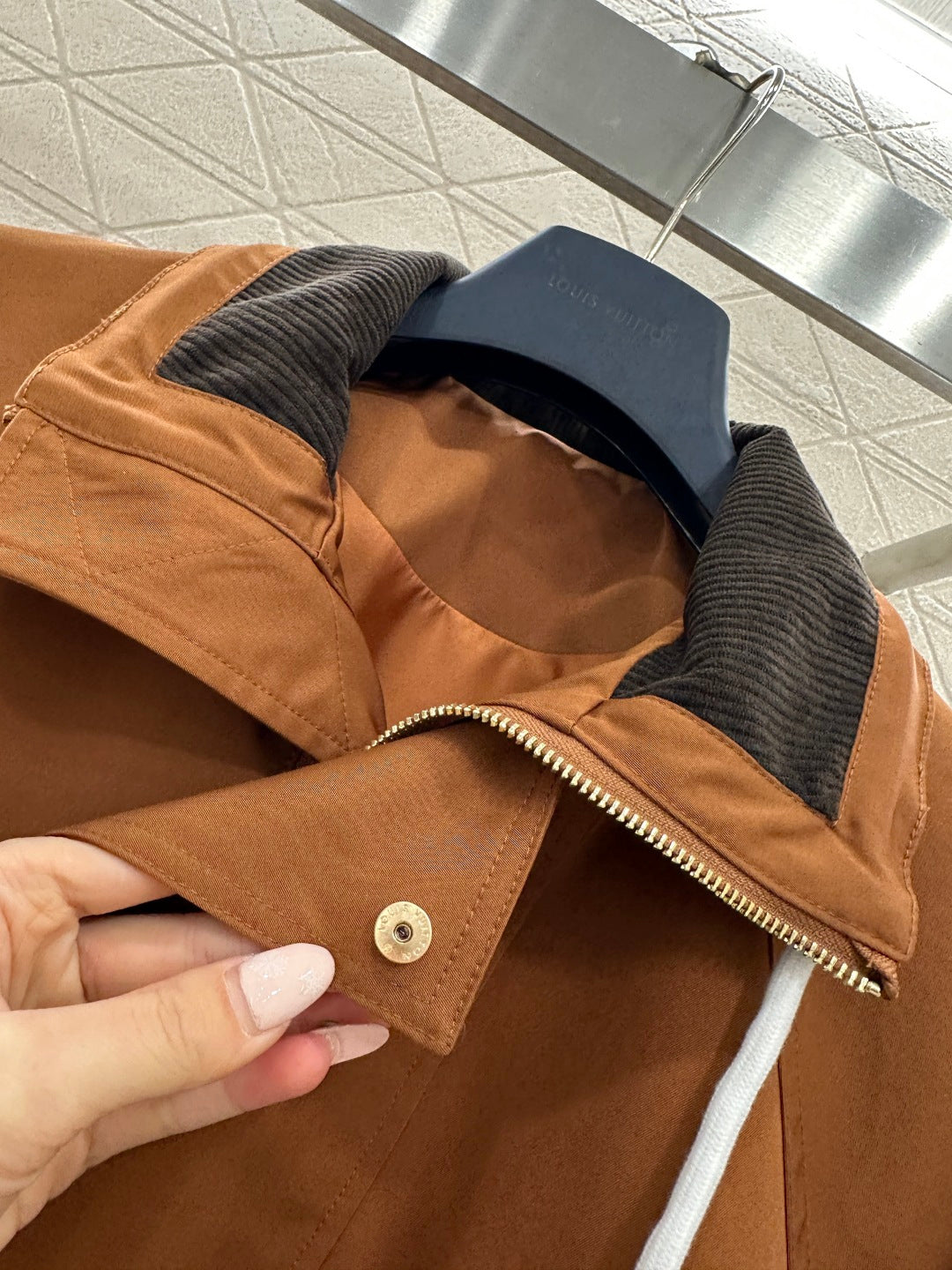 Hooded Drawstring Jacket