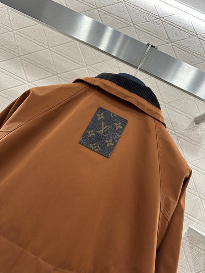 Hooded Drawstring Jacket