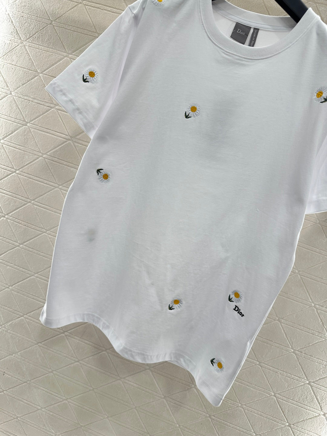 Embroidered Daisy Logo T-shirt