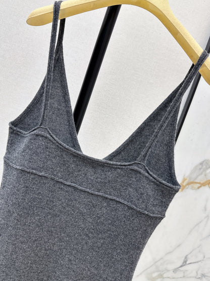 Fitted slip dress