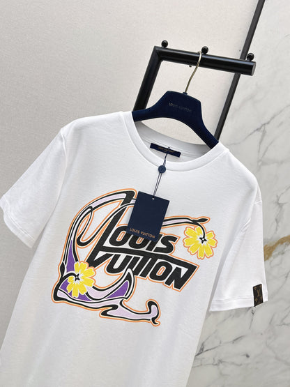 Colorful Letter T-shirt