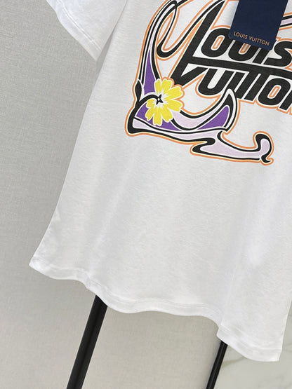 Colorful Letter T-shirt