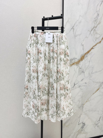 Multi-color printed skirts