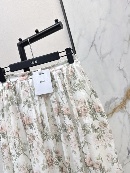 Multi-color printed skirts
