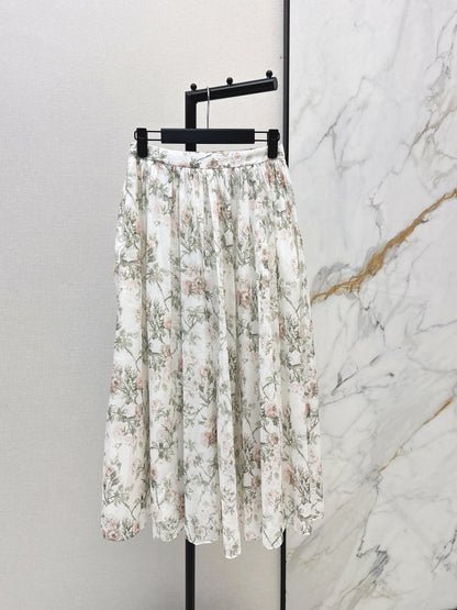 Multi-color printed skirts