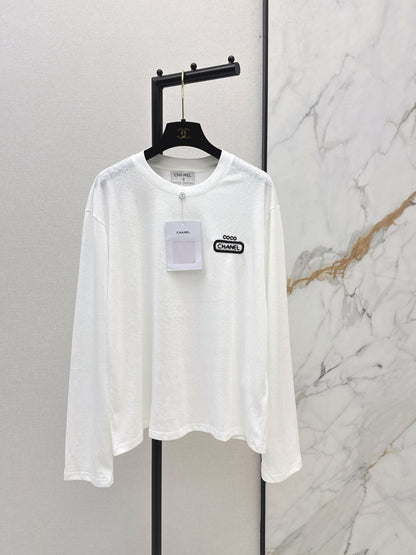 Embroidered Letter Top
