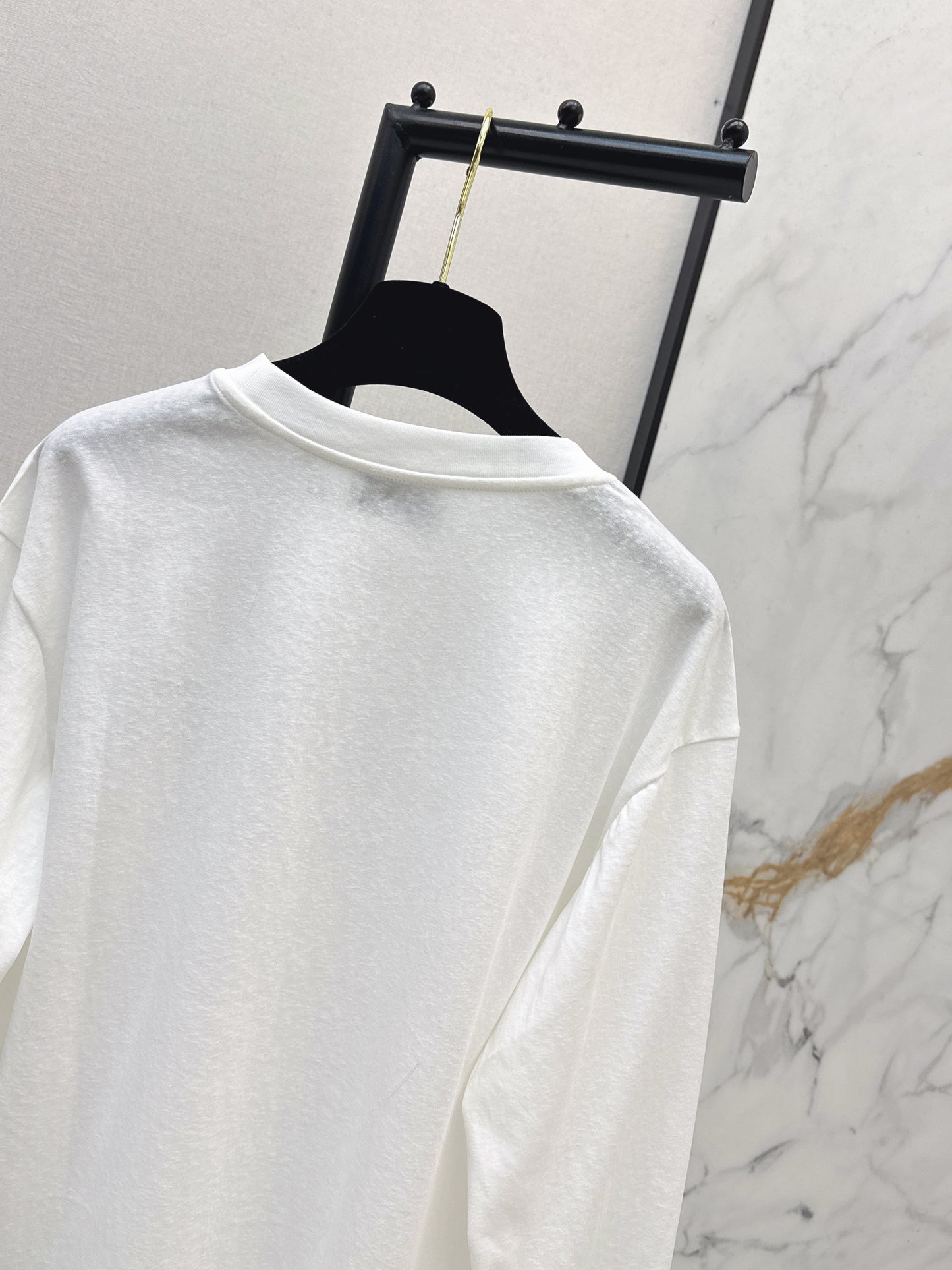 Embroidered Letter Top