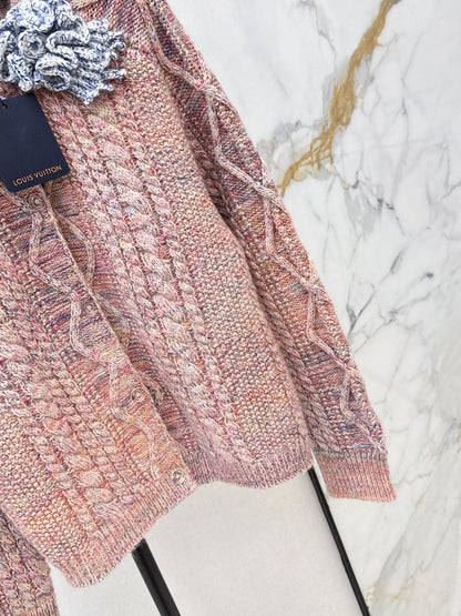 Floral Wool Cardigan