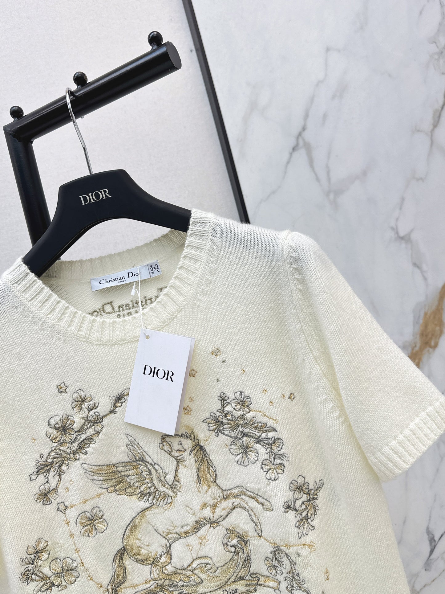 Embroidered Short-Sleeve T-Shirt