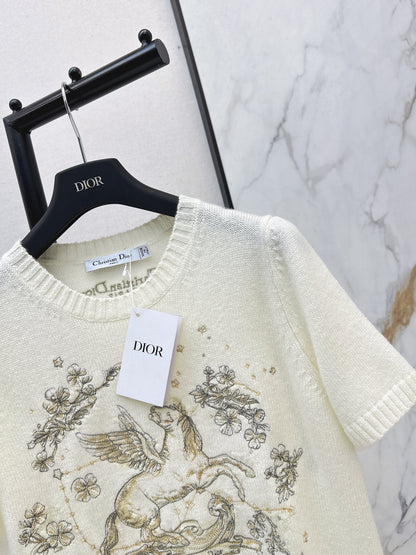 Embroidered Short-Sleeve T-Shirt