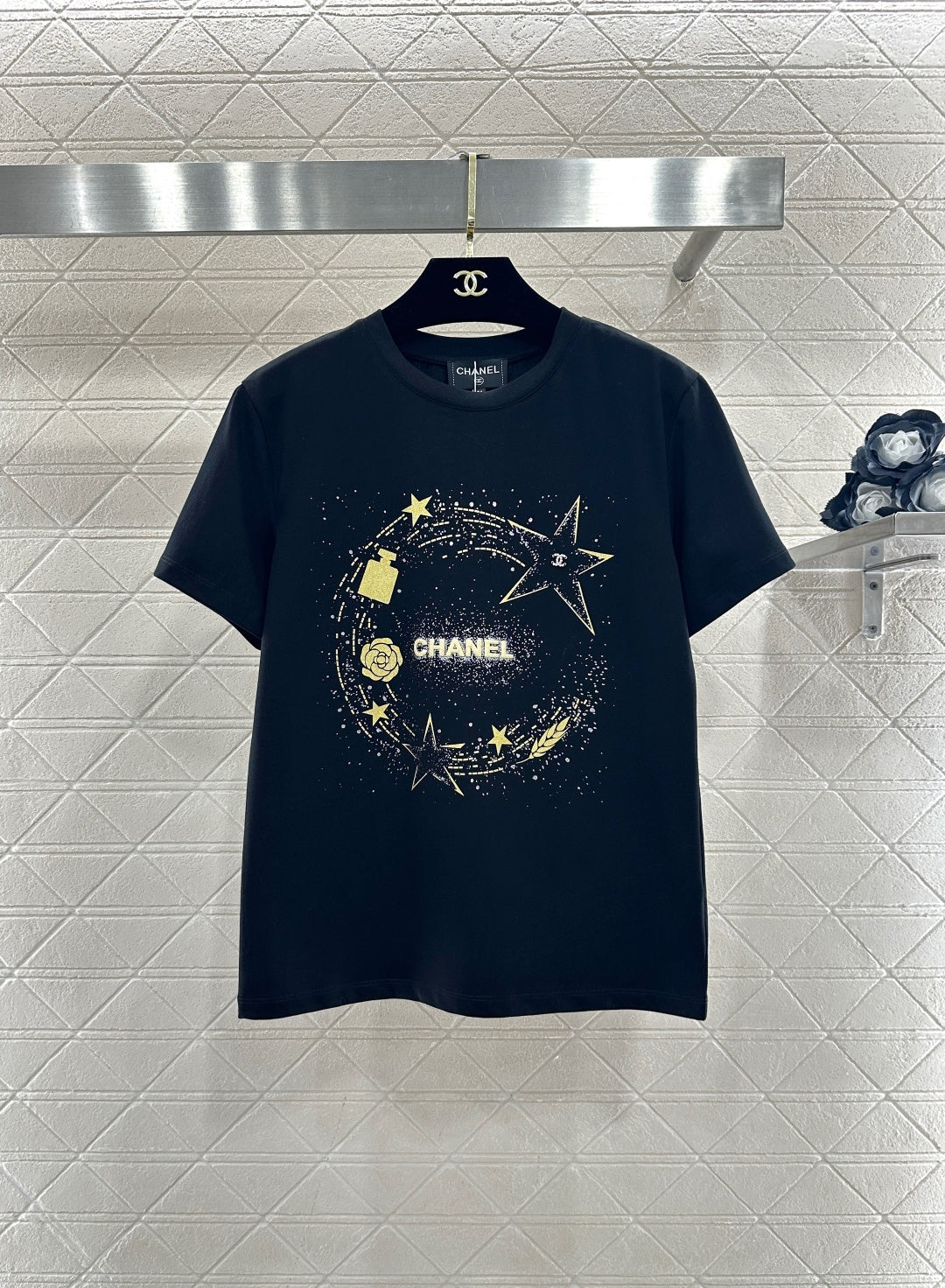 Printed Glitter T-shirt