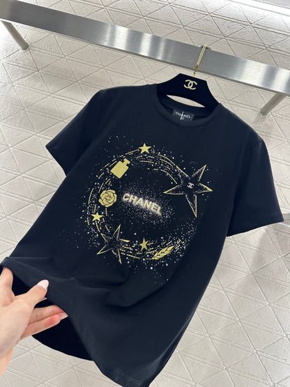 Printed Glitter T-shirt