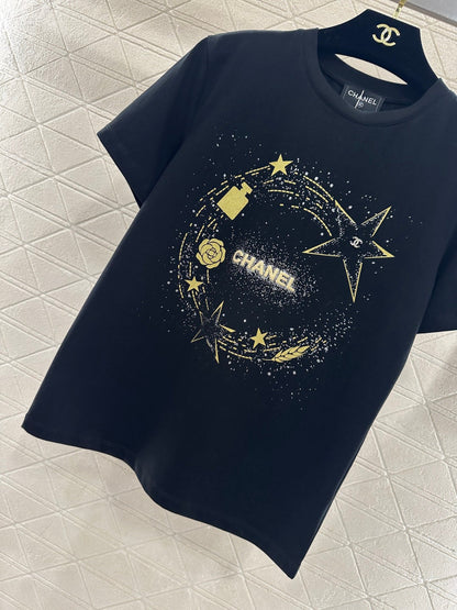 Printed Glitter T-shirt