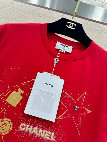 Printed Glitter T-shirt