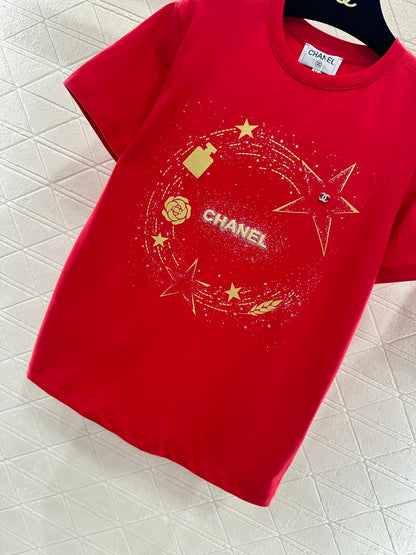 Printed Glitter T-shirt