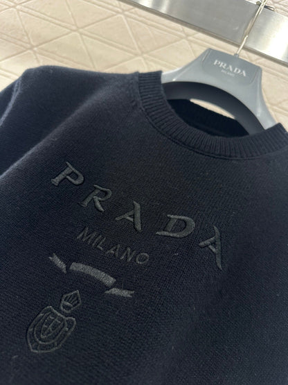 Logo Knit Short-Sleeve T-Shirt