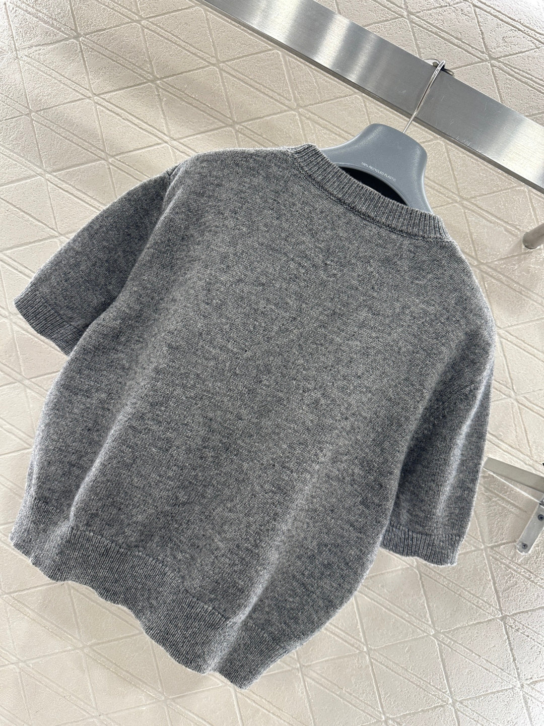 Logo Knit Short-Sleeve T-Shirt