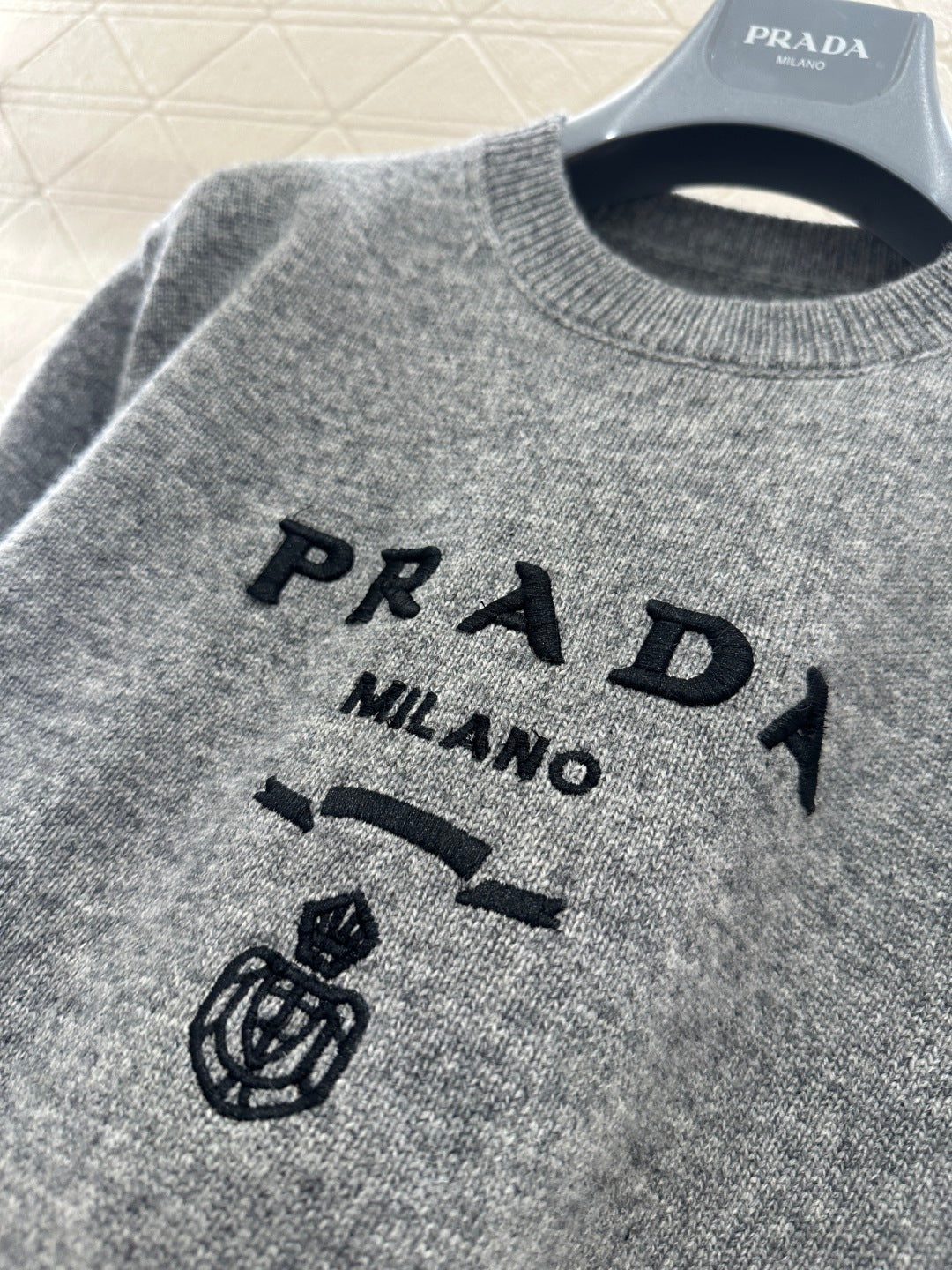 Logo Knit Short-Sleeve T-Shirt