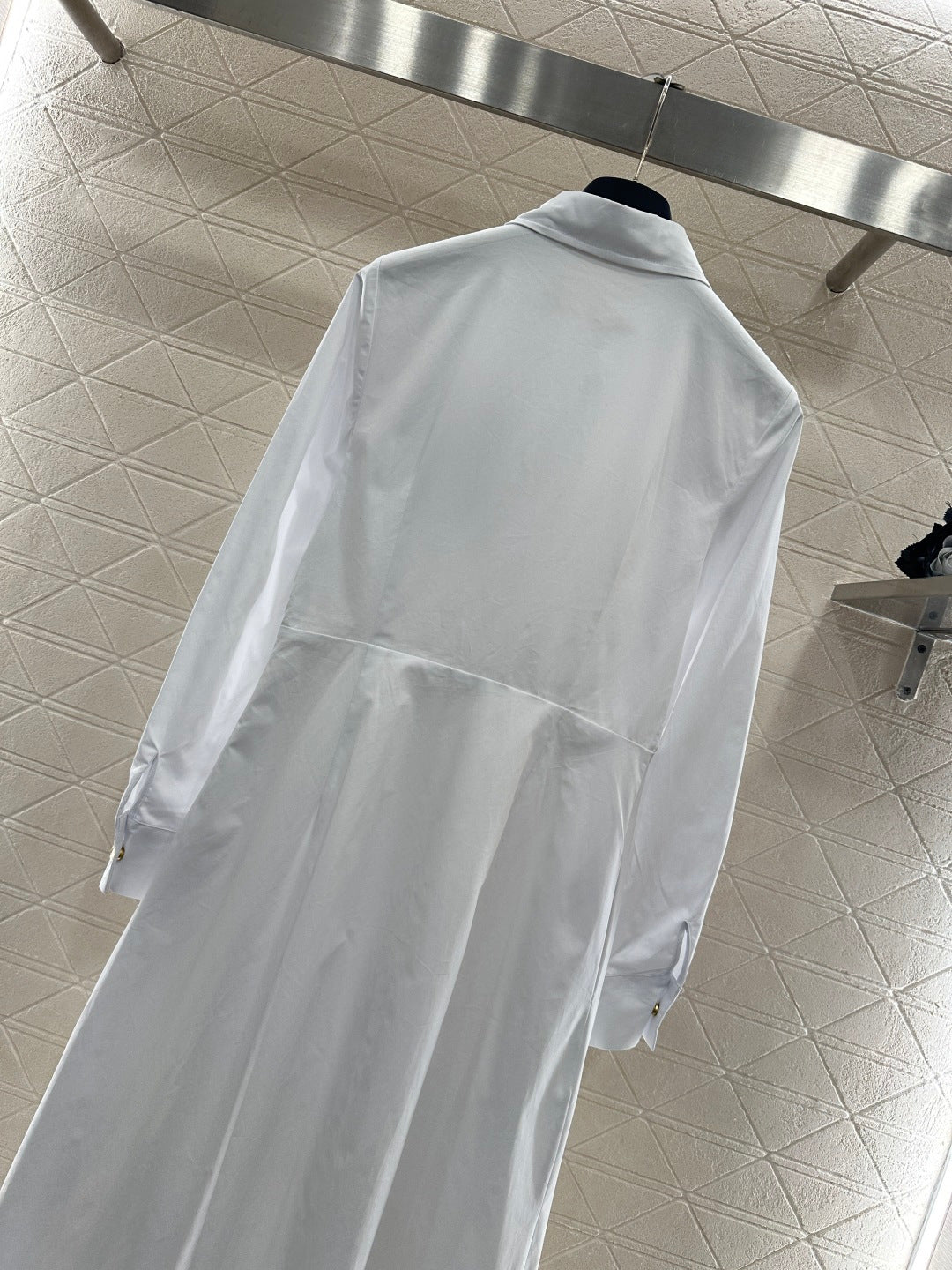 Located Shirt Dress with Belt