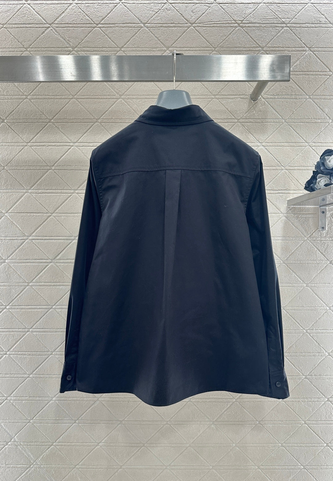 Long-sleeved Collared Shirt