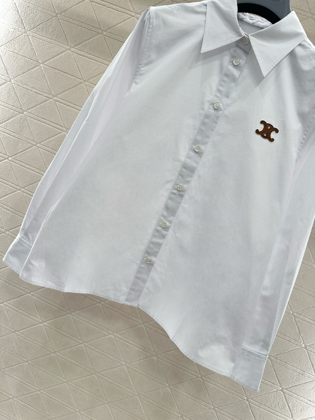 Long-sleeved Collared Shirt