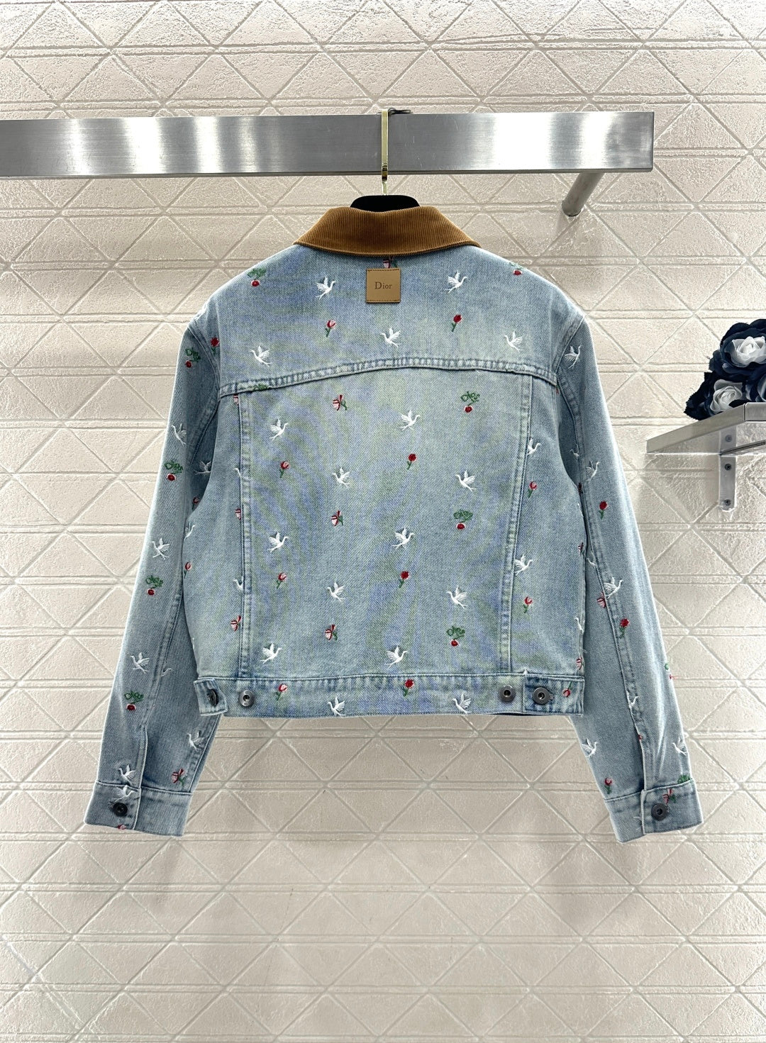 Embroidered Denim Jacket