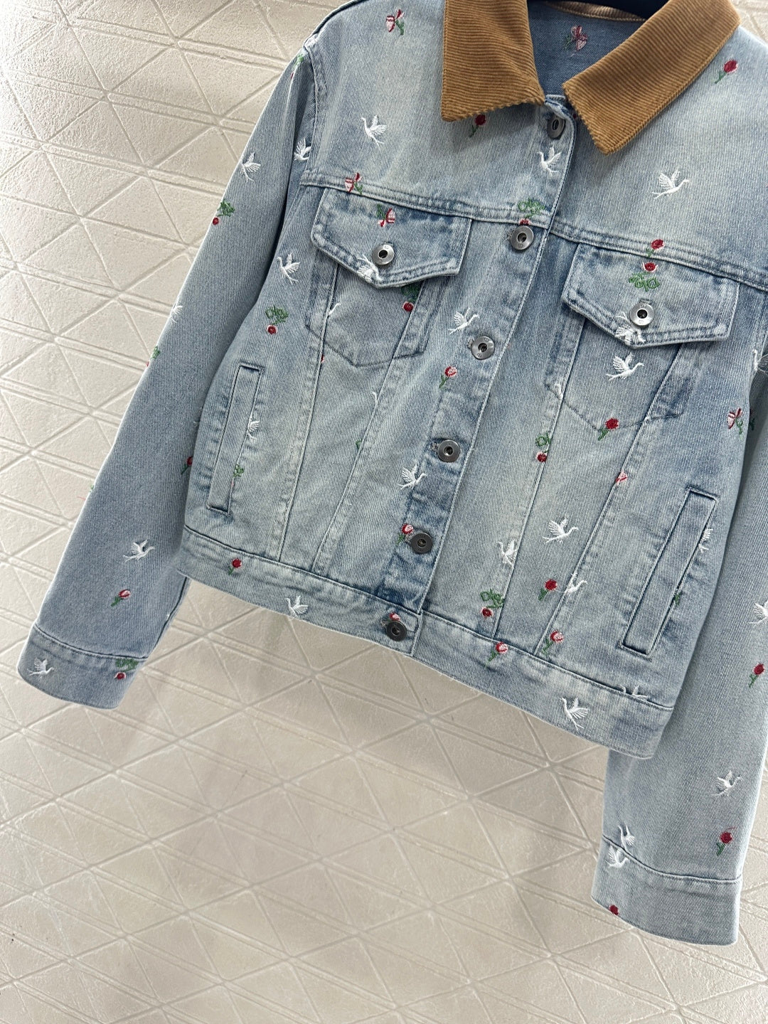 Embroidered Denim Jacket