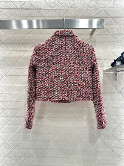 Located Jacket and Shorts Set