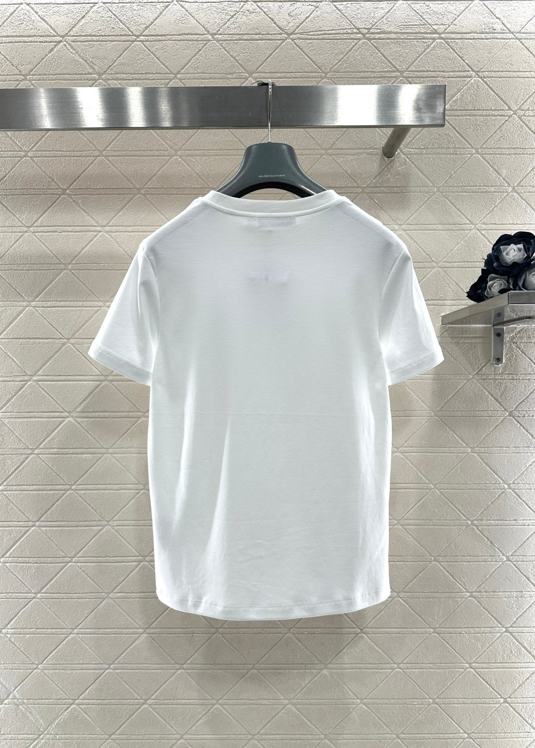 Embroidered and Beaded T-shirt