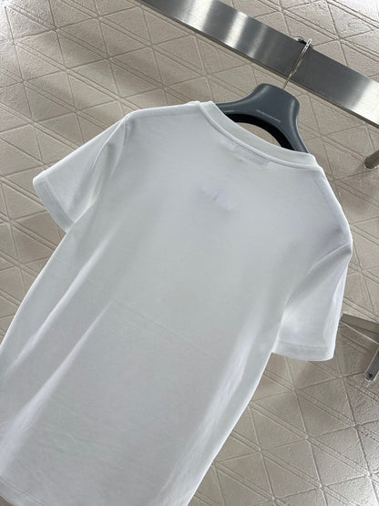 Embroidered and Beaded T-shirt