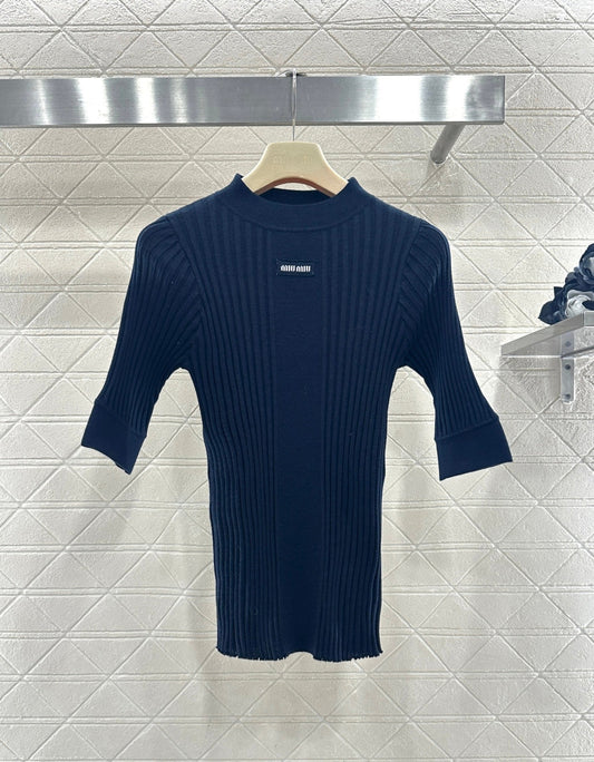 Ribbed Knit Top