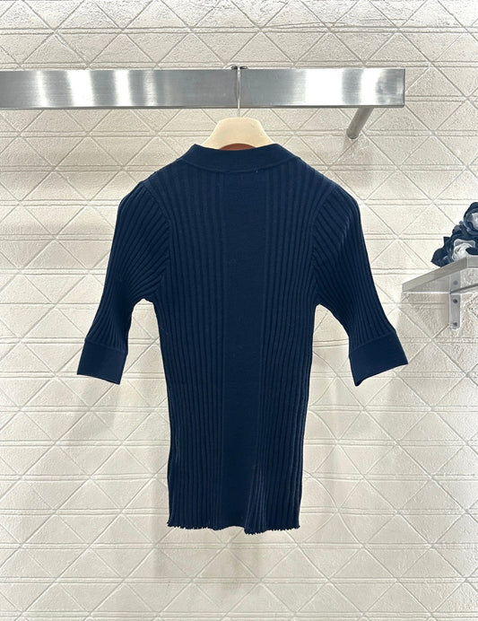 Ribbed Knit Top