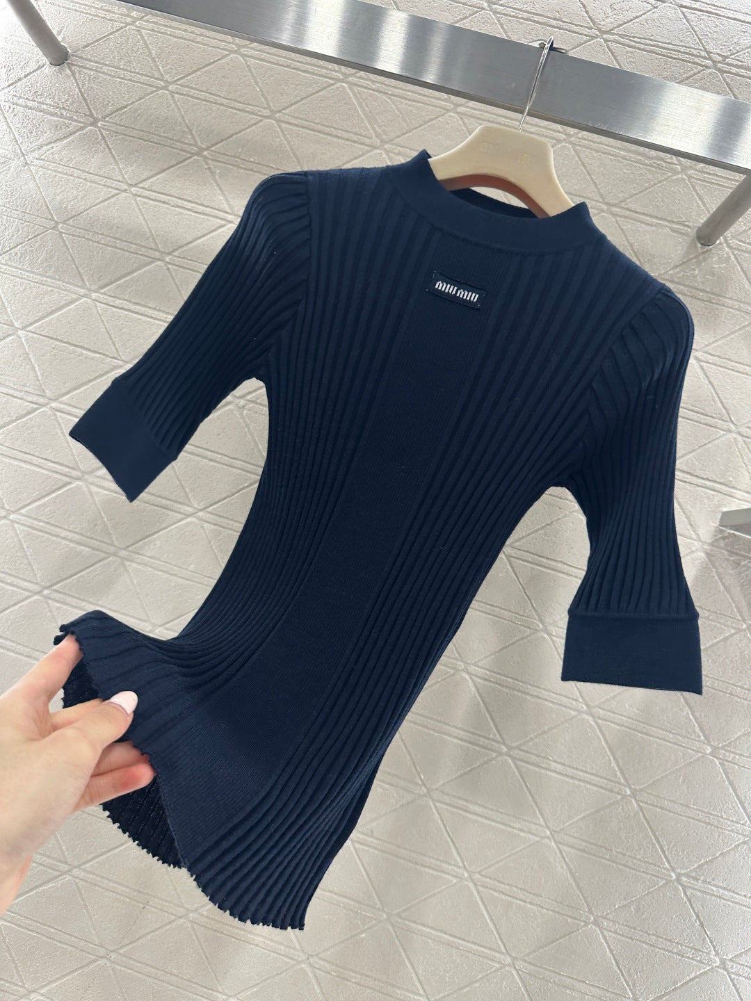 Ribbed Knit Top