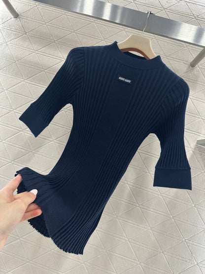 Ribbed Knit Top