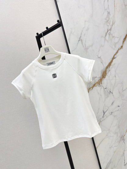 Embroidered Raglan Sleeve T-Shirt