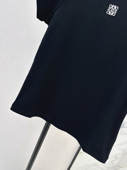 Embroidered Raglan Sleeve T-Shirt