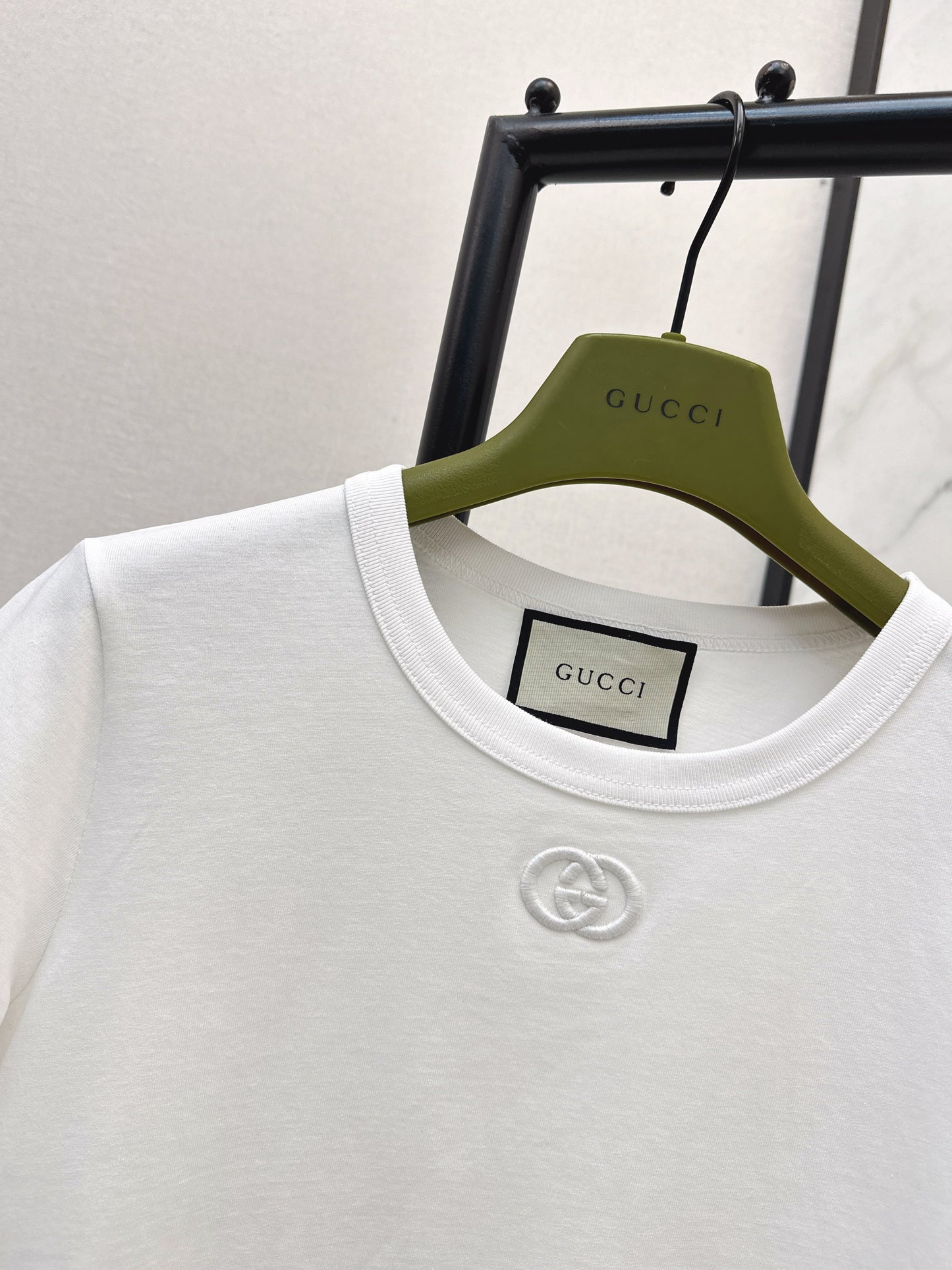 Embroidered Minimalist T-Shirt