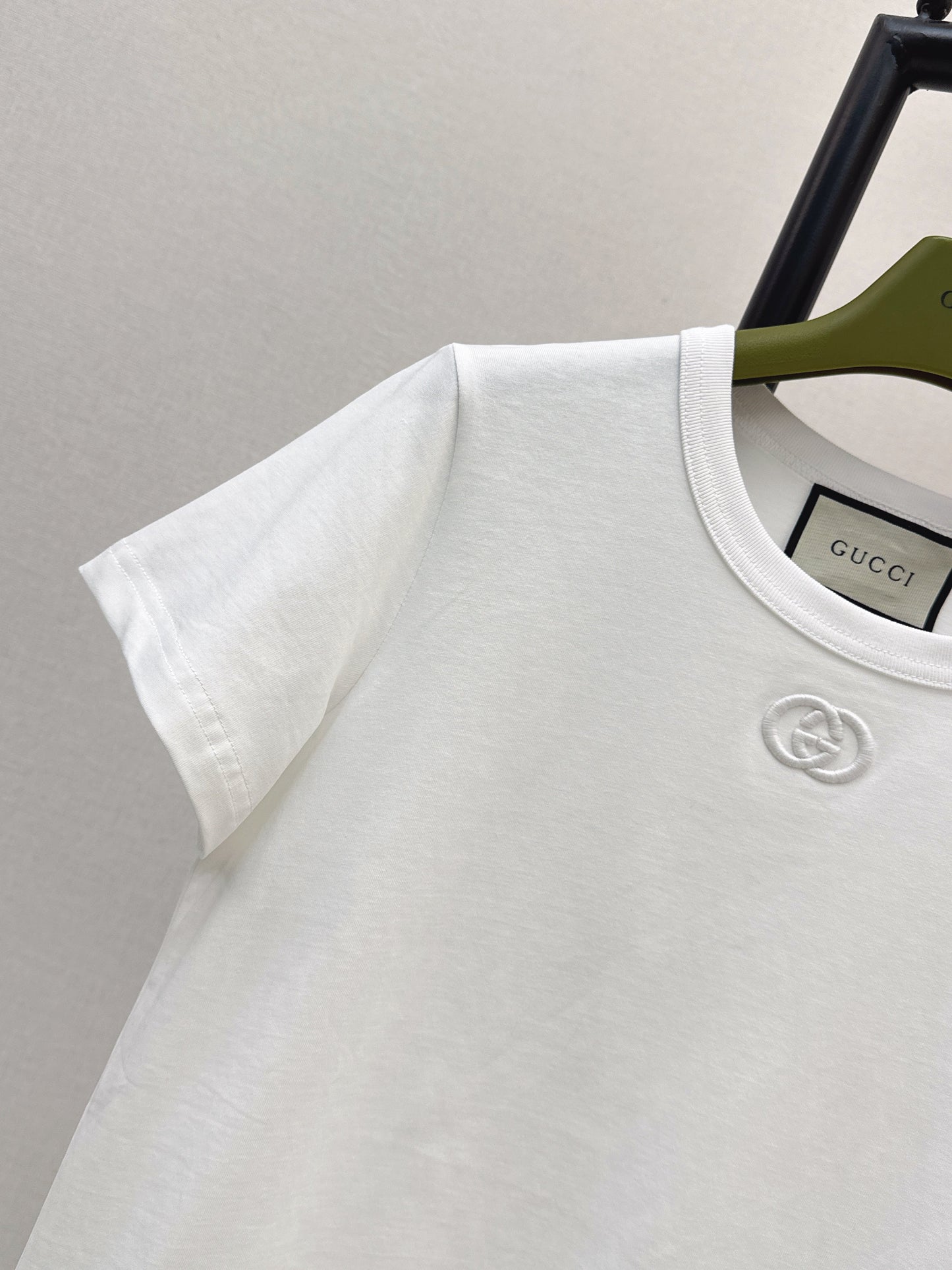 Embroidered Minimalist T-Shirt