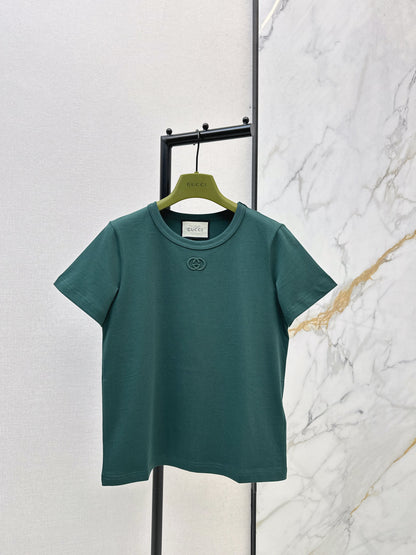 Embroidered Minimalist T-Shirt