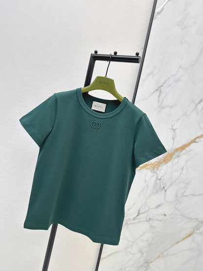 Embroidered Minimalist T-Shirt