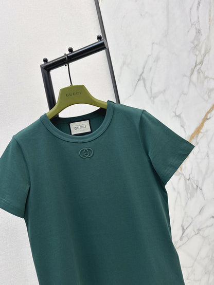 Embroidered Minimalist T-Shirt