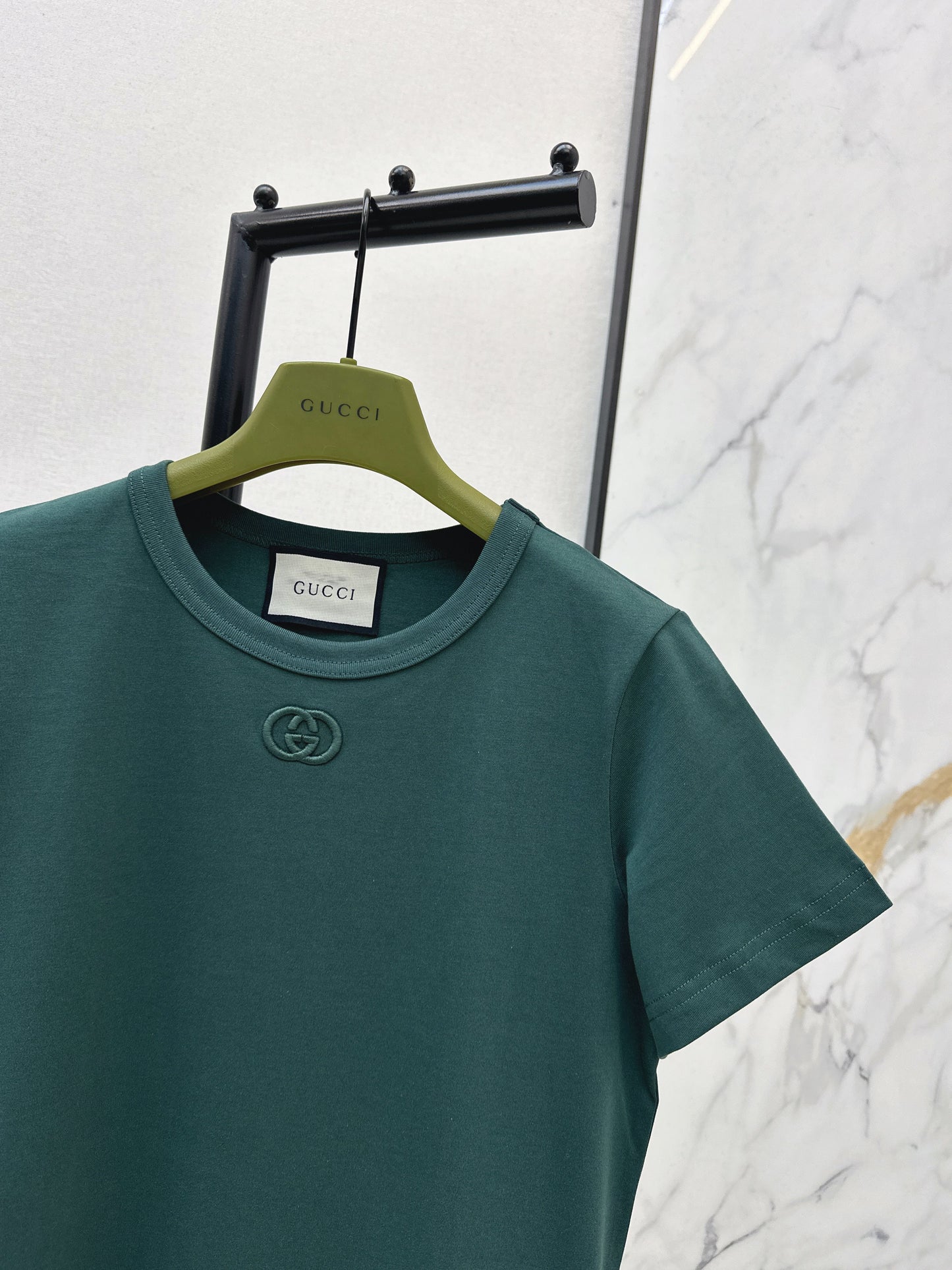 Embroidered Minimalist T-Shirt