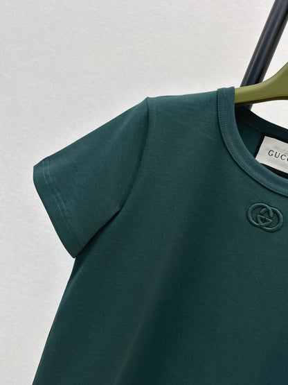 Embroidered Minimalist T-Shirt