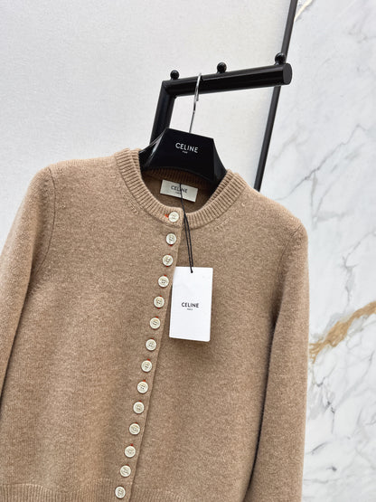 Knitted faux two-piece sweater