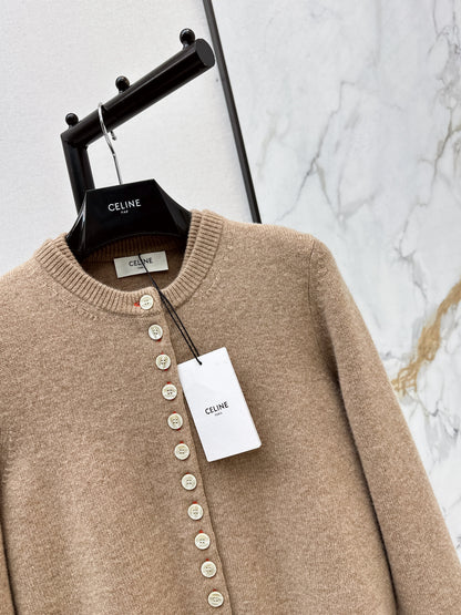 Knitted faux two-piece sweater