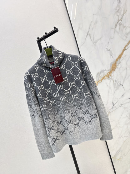 Gradient Pullover Sweater