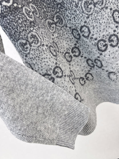 Gradient Pullover Sweater