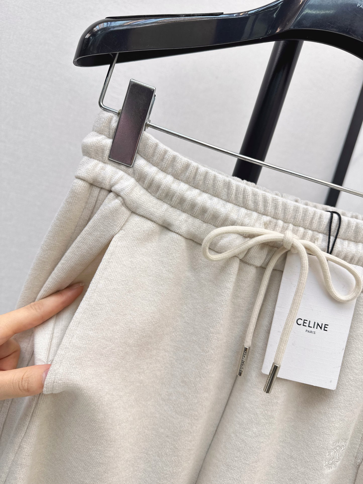 Straight-leg casual pants